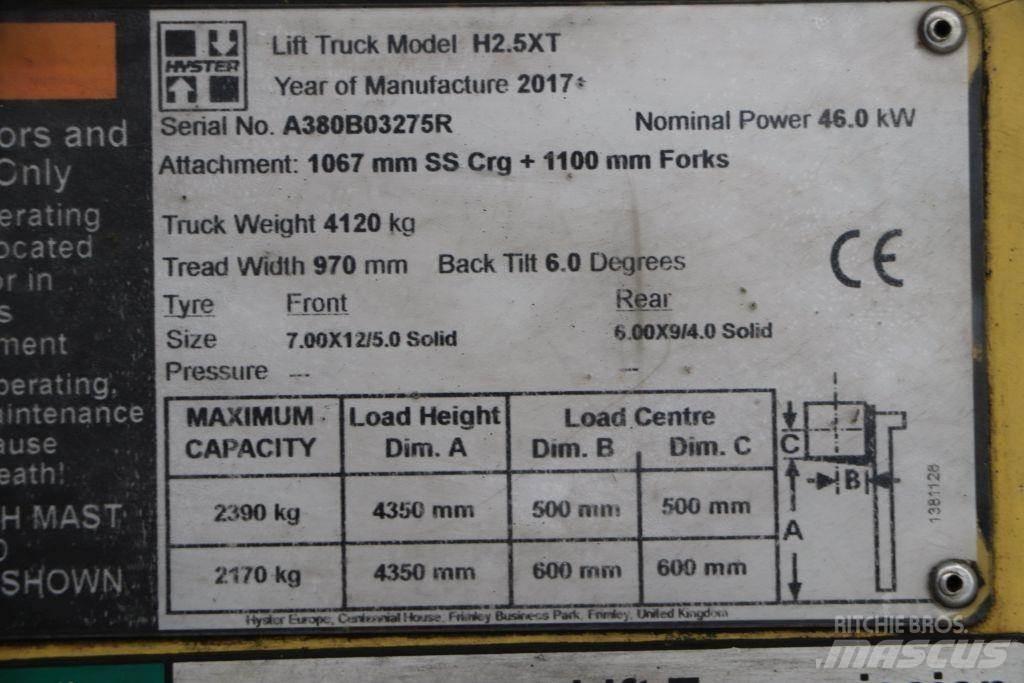 Hyster H2.5XT Камиони с АГУ