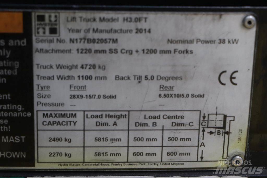 Hyster H3.0FT Камиони с АГУ