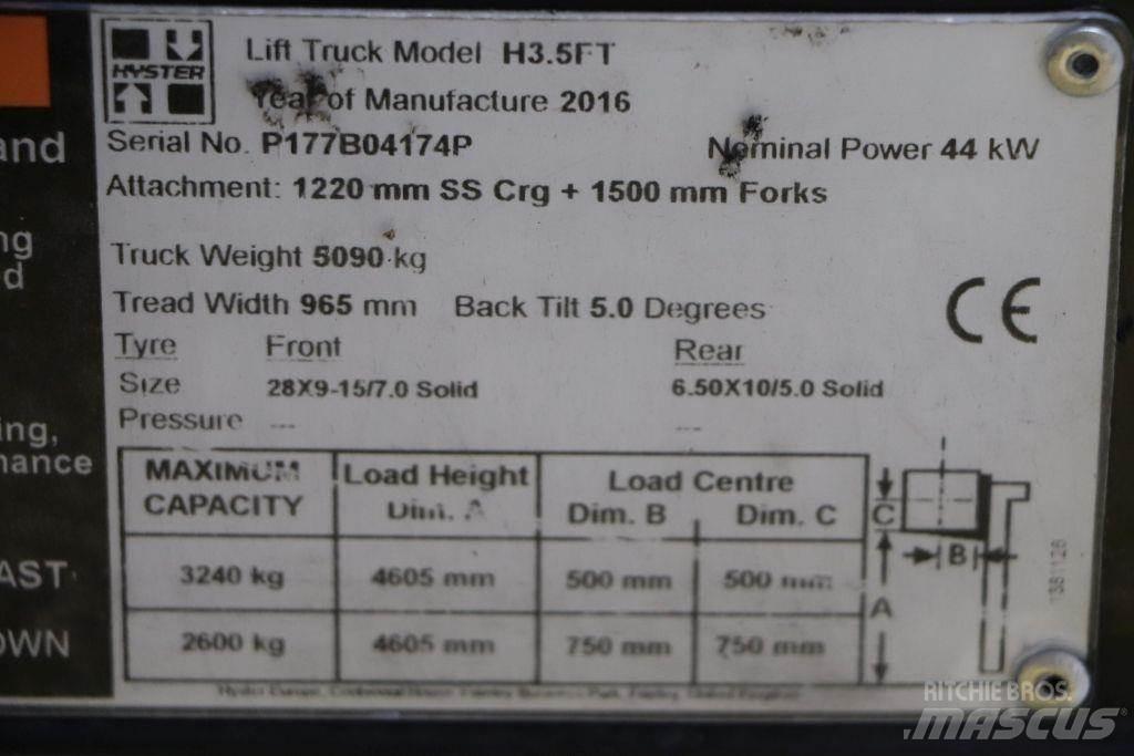 Hyster H3.5FT Камиони с АГУ