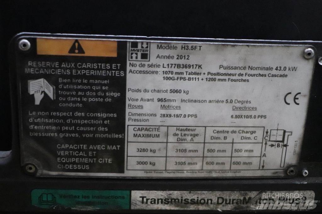 Hyster H3.5FT Дизелови камиони