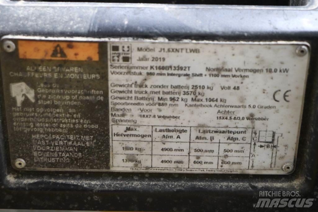 Hyster J1.6XNT Електрически вилични кари-повдигачи