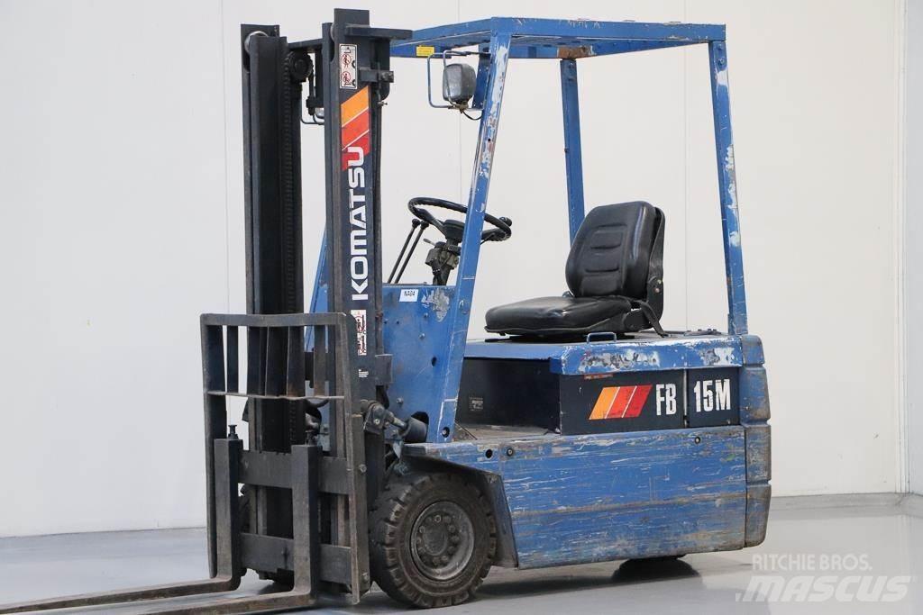 Komatsu FB15M-2 Електрически вилични кари-повдигачи