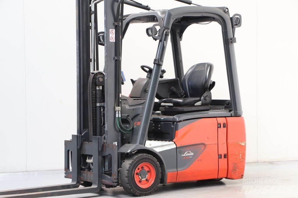 Linde E16C-02 Електрически вилични кари-повдигачи