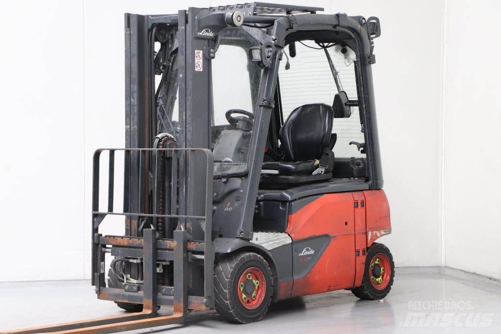 Linde E16P-02 Електрически вилични кари-повдигачи