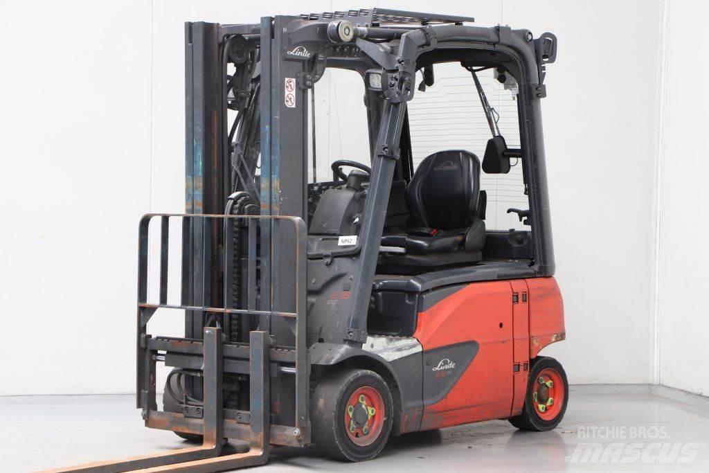 Linde E16P-02 Електрически вилични кари-повдигачи