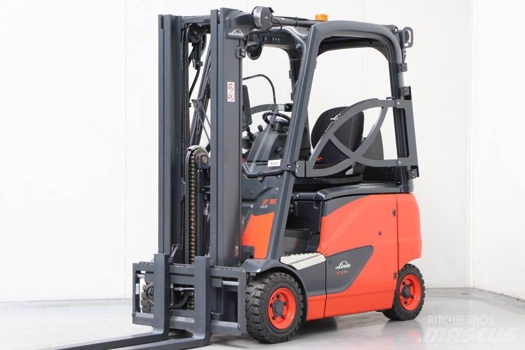 Linde E16PH-02 Електрически вилични кари-повдигачи