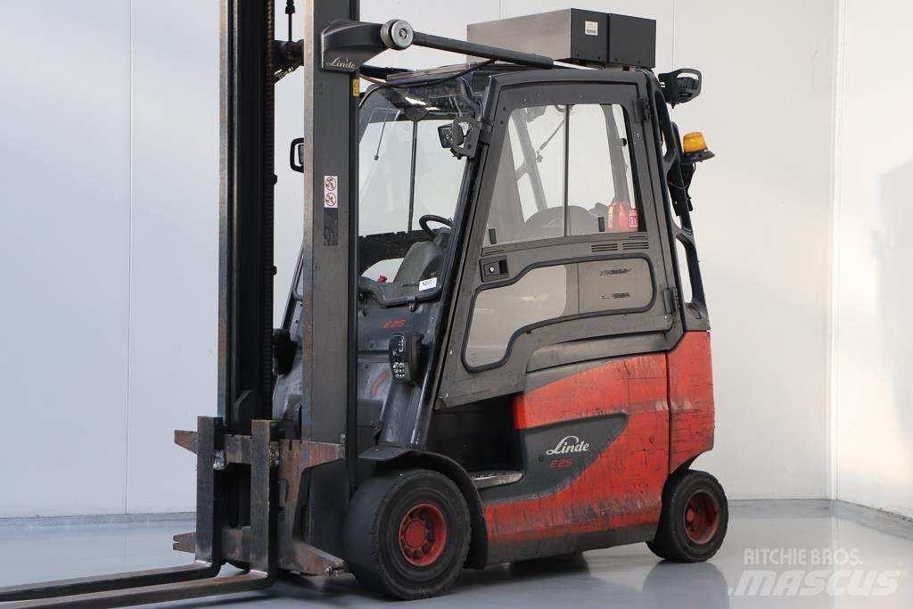 Linde E25H-01/600 Електрически вилични кари-повдигачи