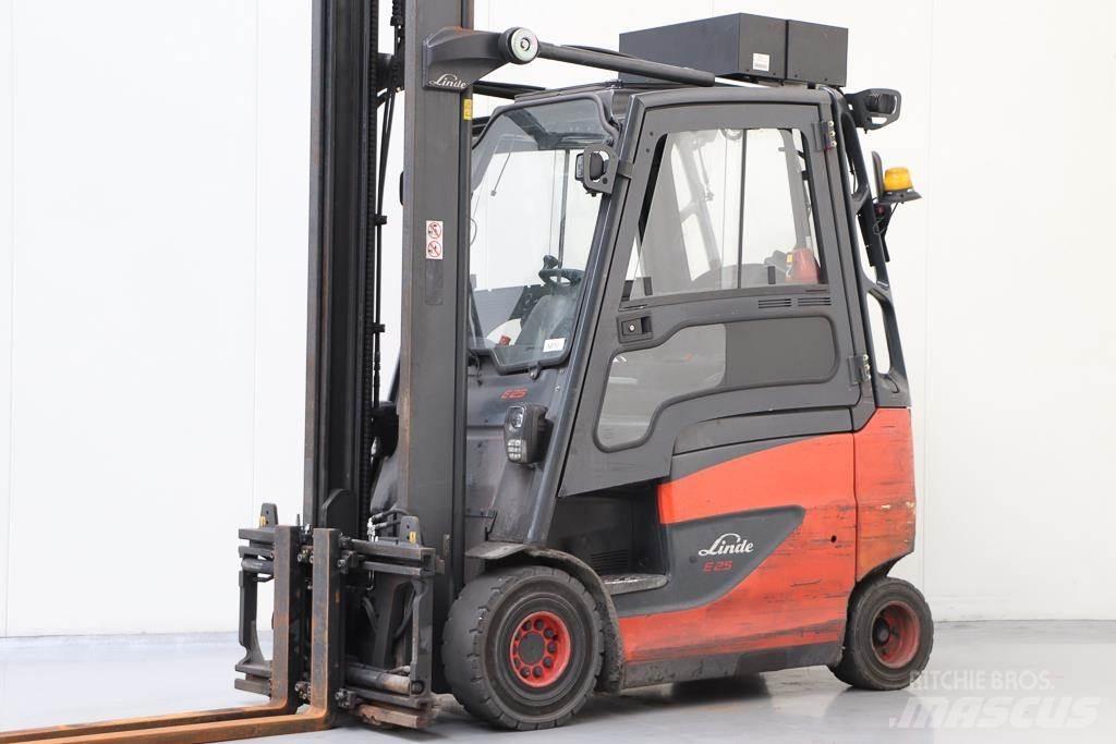 Linde E25H-01/600 Електрически вилични кари-повдигачи