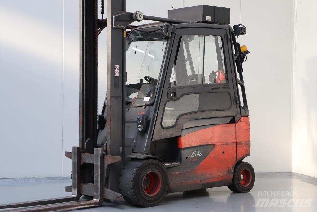 Linde E35HL-01 Електрически вилични кари-повдигачи