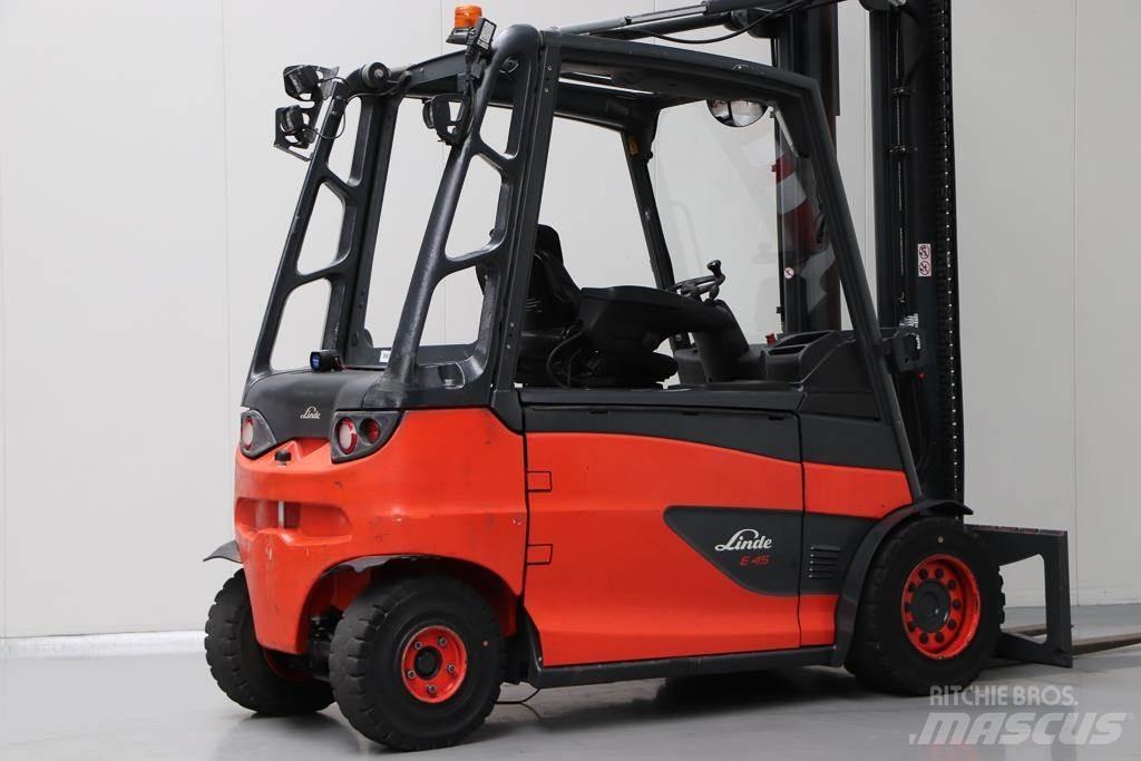 Linde E45HL-01/600 Електрически вилични кари-повдигачи