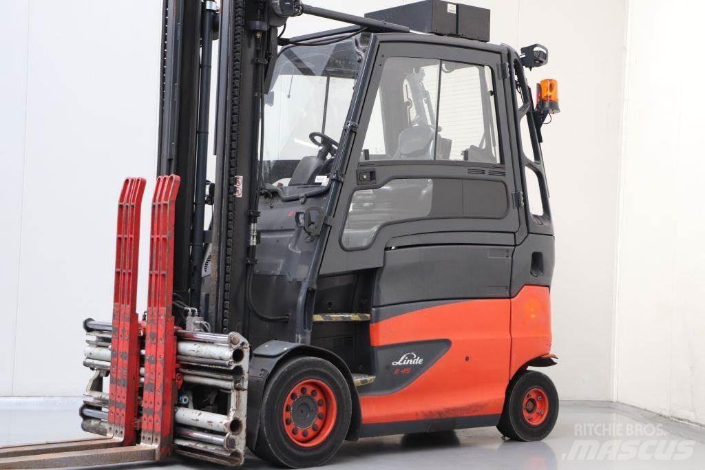 Linde E45HL-01/600 Електрически вилични кари-повдигачи
