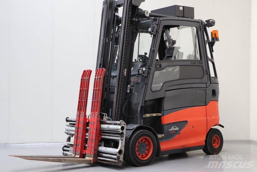 Linde E45HL-01/600 Електрически вилични кари-повдигачи