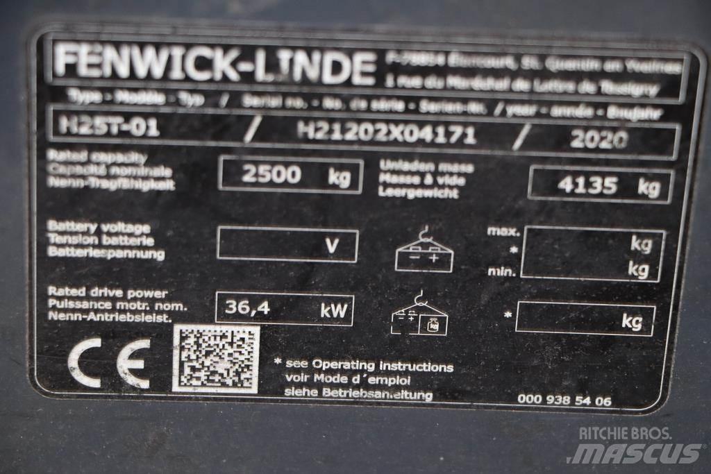 Linde H25T-01 Камиони с АГУ