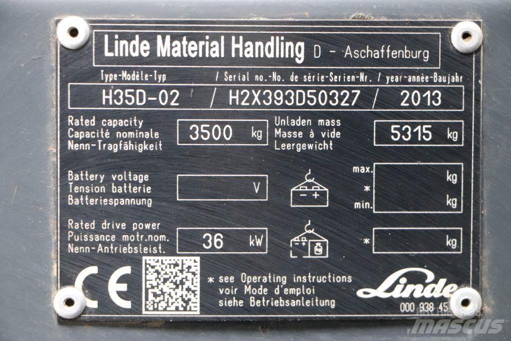 Linde H35D-02 Дизелови камиони