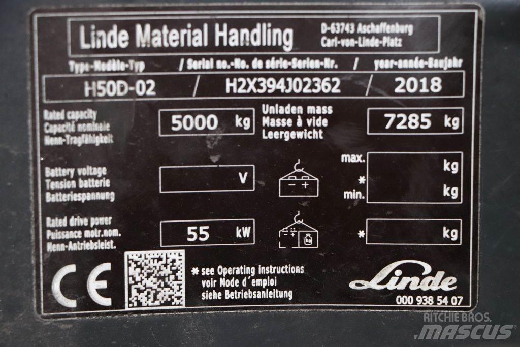 Linde H50D-02 Дизелови камиони