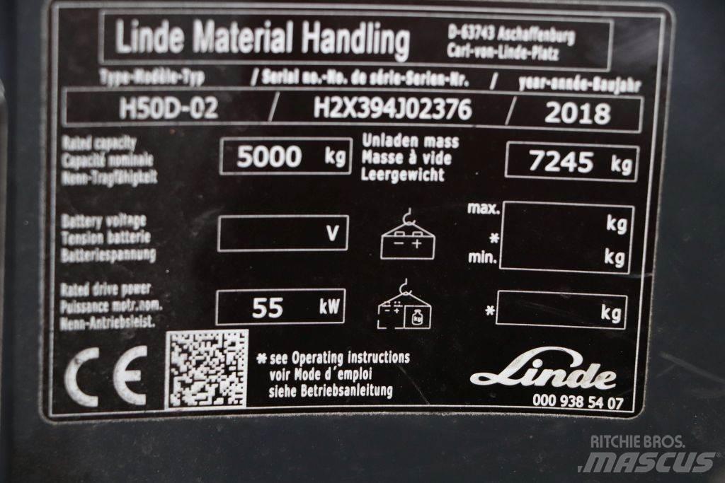 Linde H50D-02 Дизелови камиони