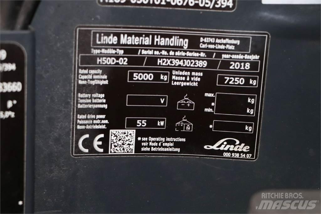 Linde H50D-02 Дизелови камиони