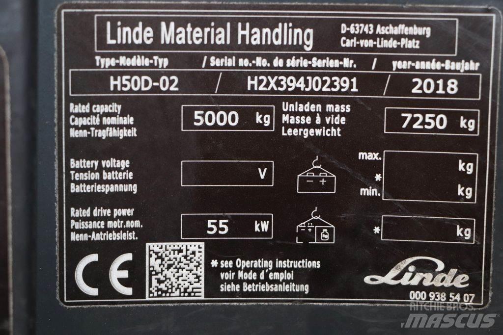 Linde H50D-02 Дизелови камиони