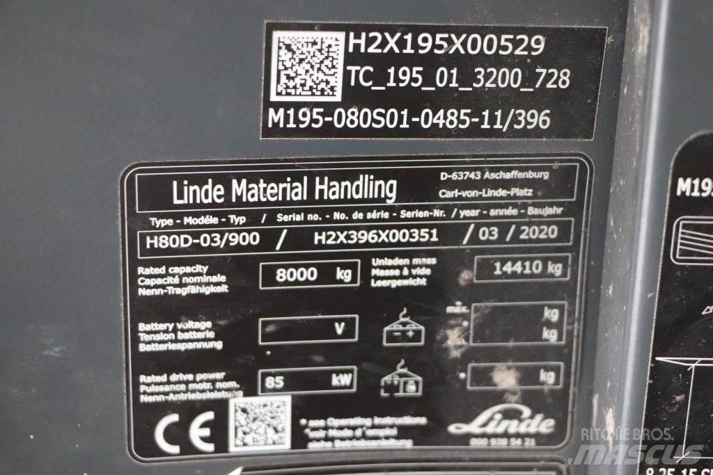 Linde H80D-03/900 Дизелови камиони