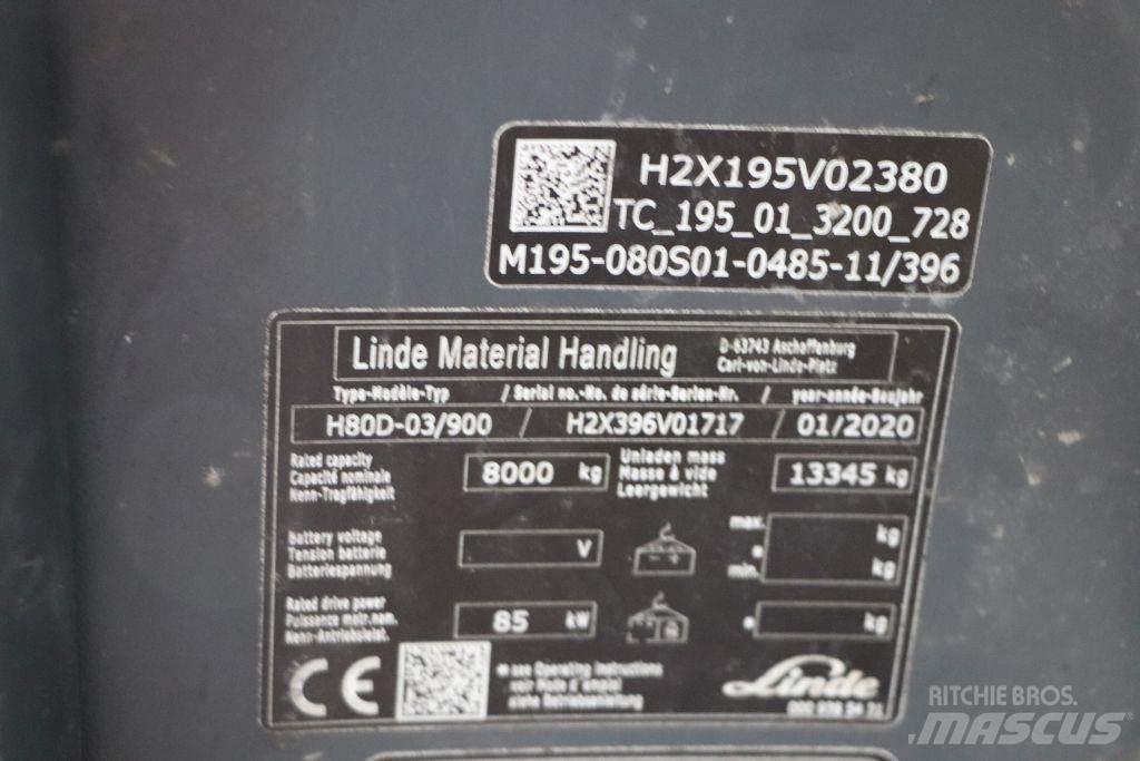 Linde H80D-03/900 Дизелови камиони