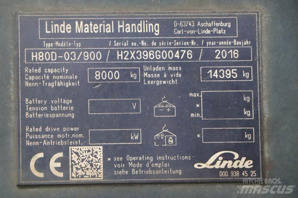 Linde H80D-03/900 Дизелови камиони