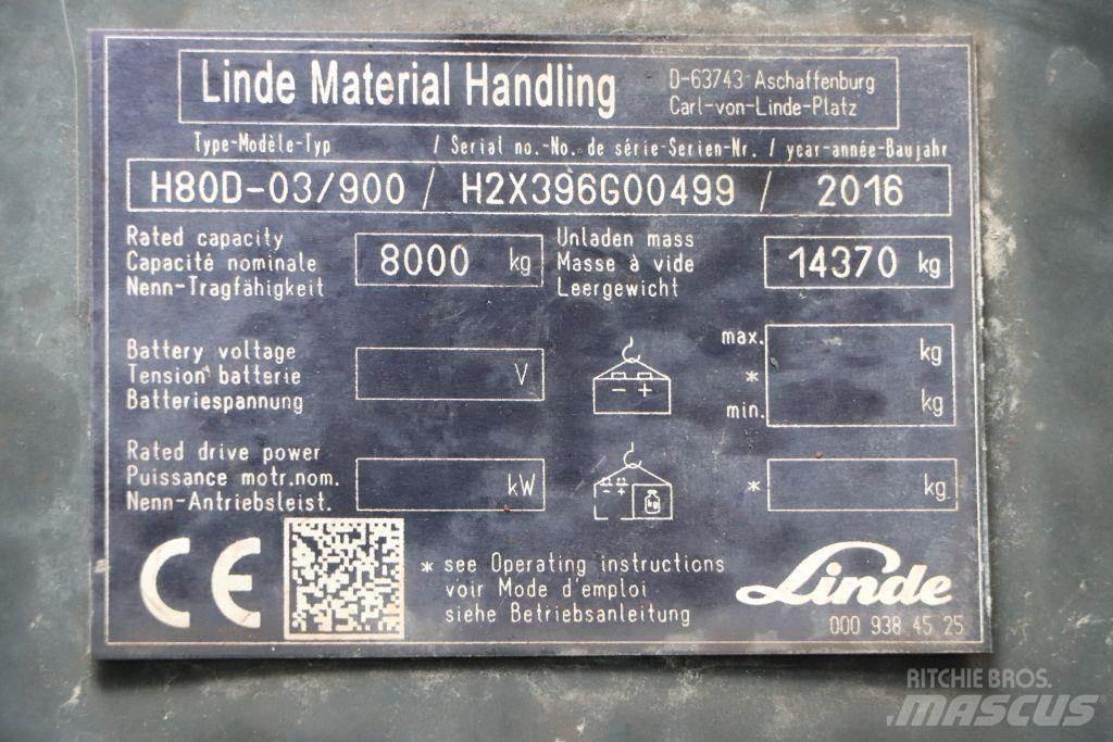 Linde H80D-03/900 Дизелови камиони