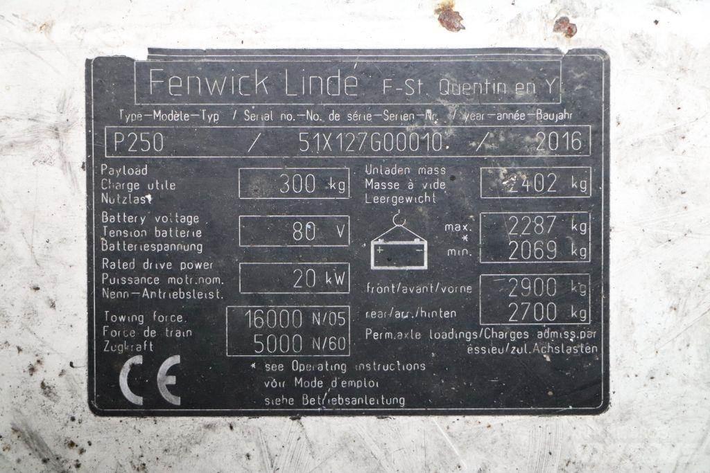 Linde P250 Валачещи камиони