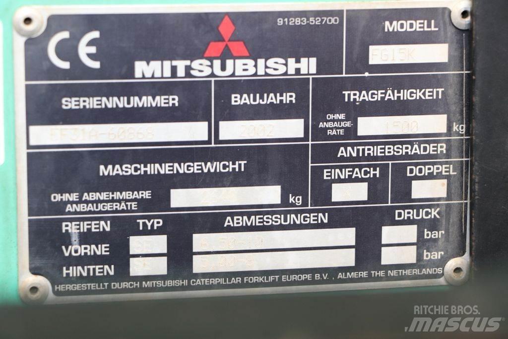 Mitsubishi FG15K Камиони с АГУ