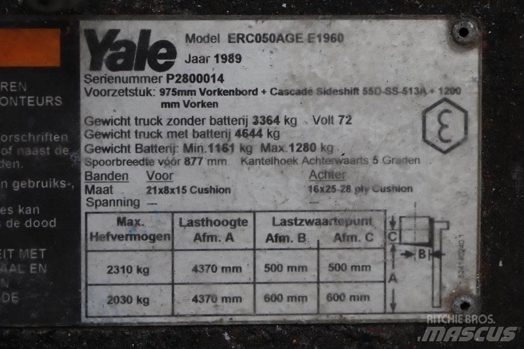 Yale ERC050AGE Електрически вилични кари-повдигачи