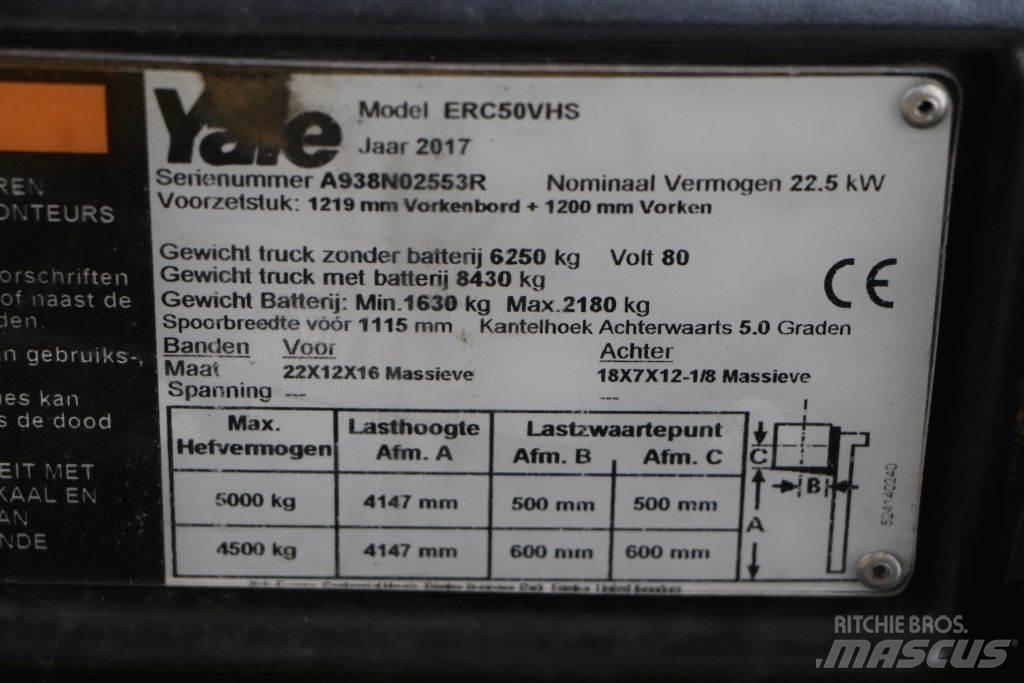 Yale ERC50VHS Електрически вилични кари-повдигачи