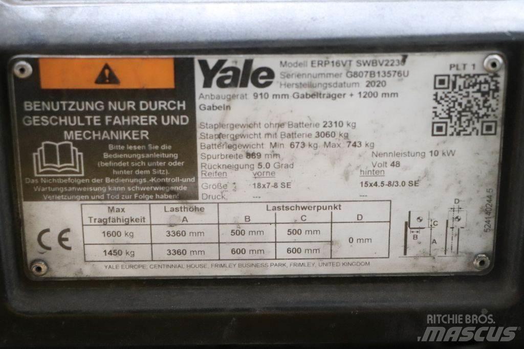 Yale ERP16VT Електрически вилични кари-повдигачи