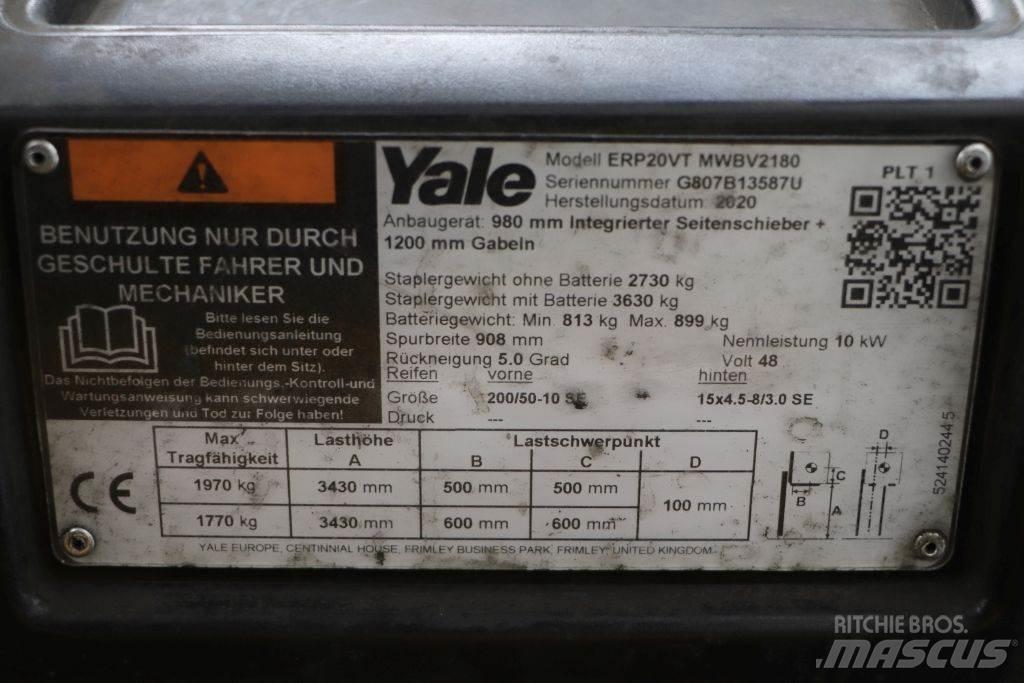 Yale ERP20VT Електрически вилични кари-повдигачи