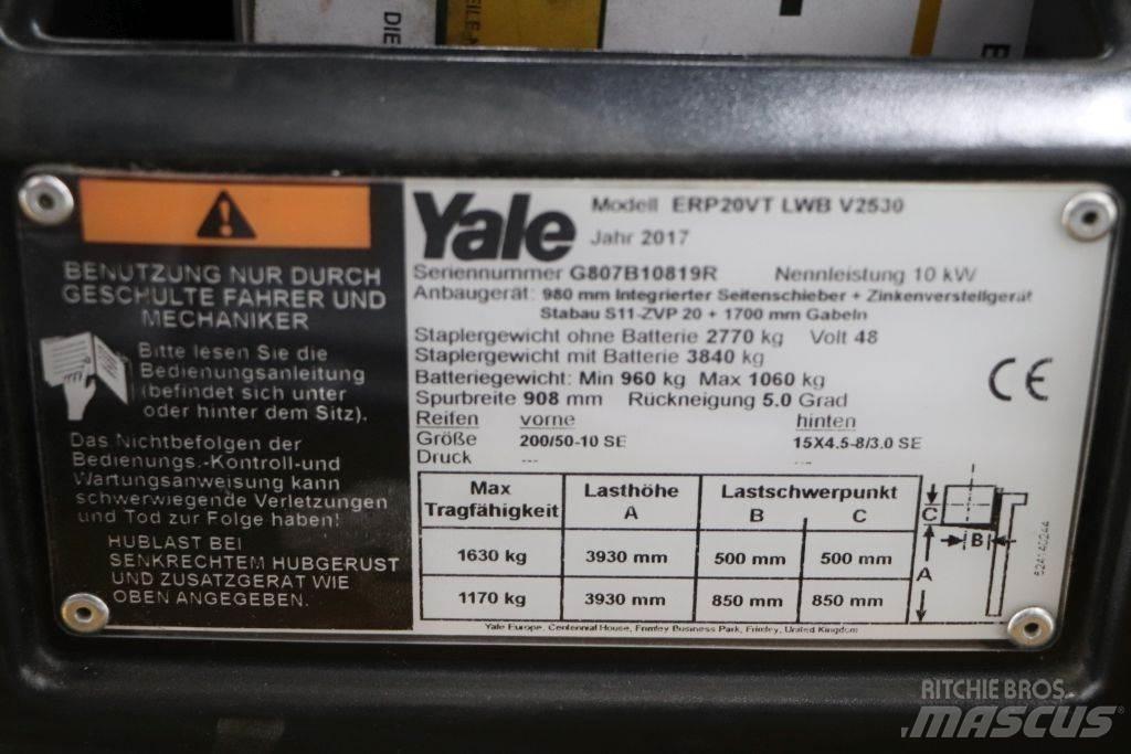 Yale ERP20VT Електрически вилични кари-повдигачи