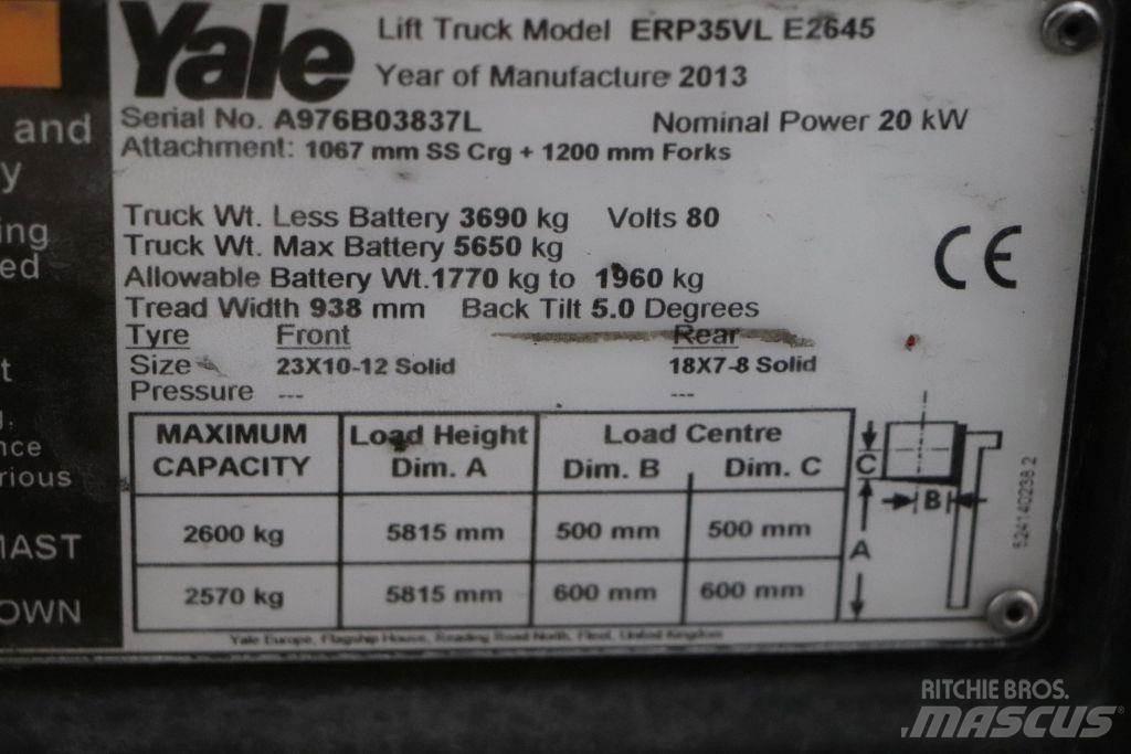 Yale ERP35VL Електрически вилични кари-повдигачи