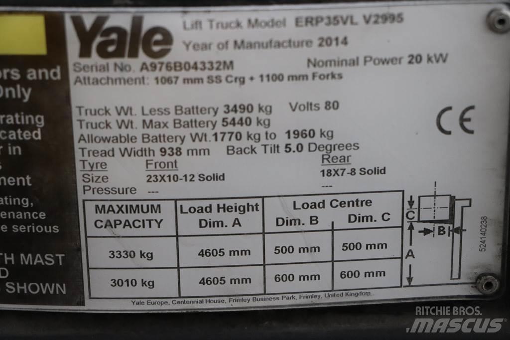 Yale ERP35VL Електрически вилични кари-повдигачи