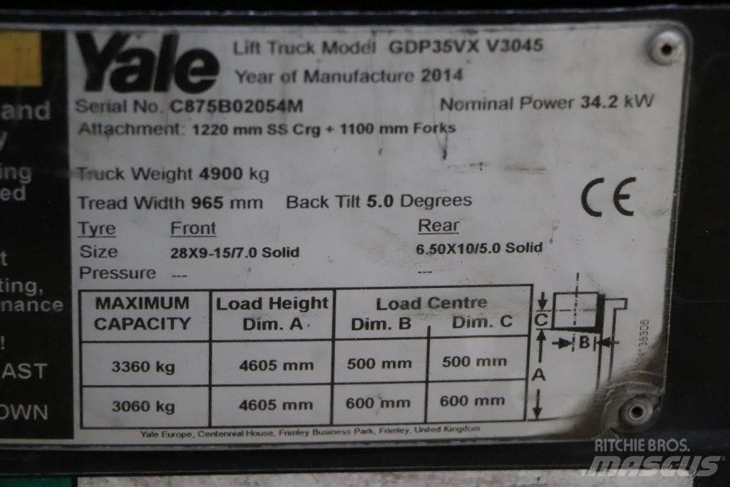 Yale GDP35VX Дизелови камиони