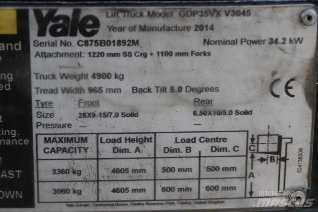 Yale GDP35VX Дизелови камиони