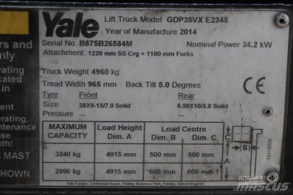 Yale GDP35VX Дизелови камиони