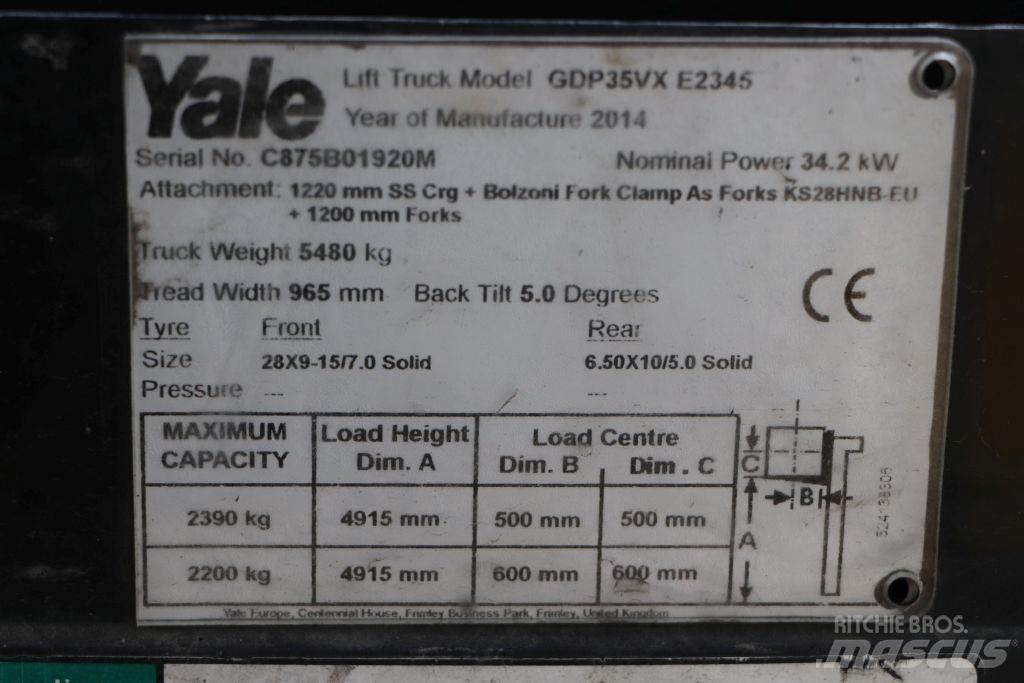 Yale GDP35VX Дизелови камиони