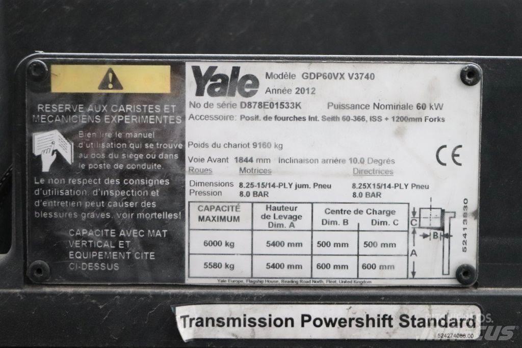 Yale GDP60VX Дизелови камиони
