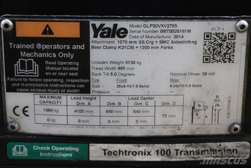 Yale GLP30VX Камиони с АГУ