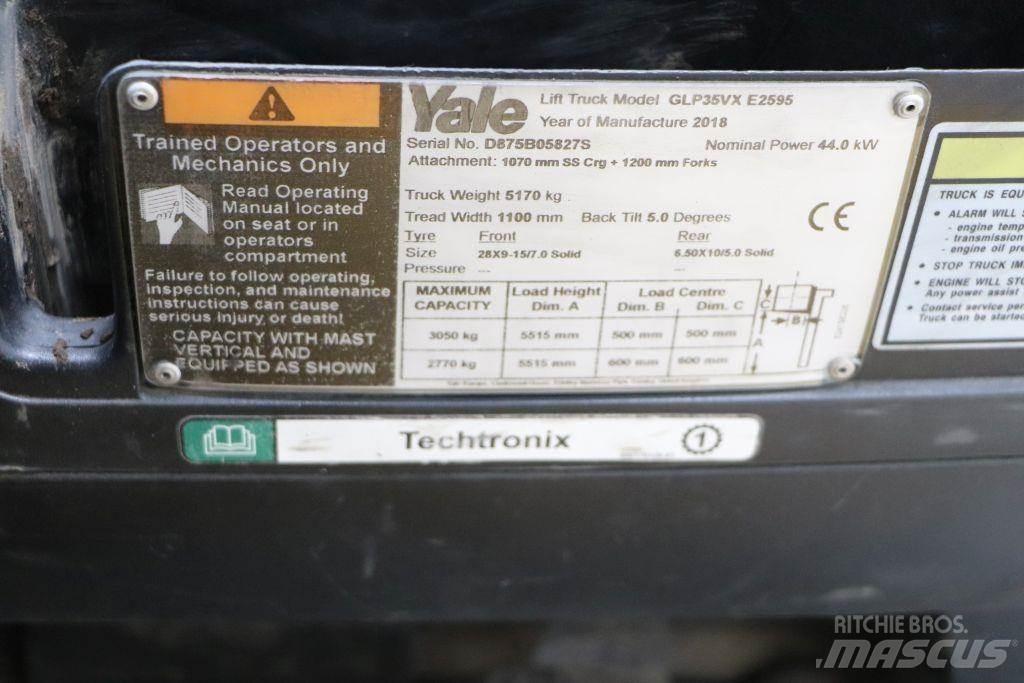 Yale GLP35VX Камиони с АГУ