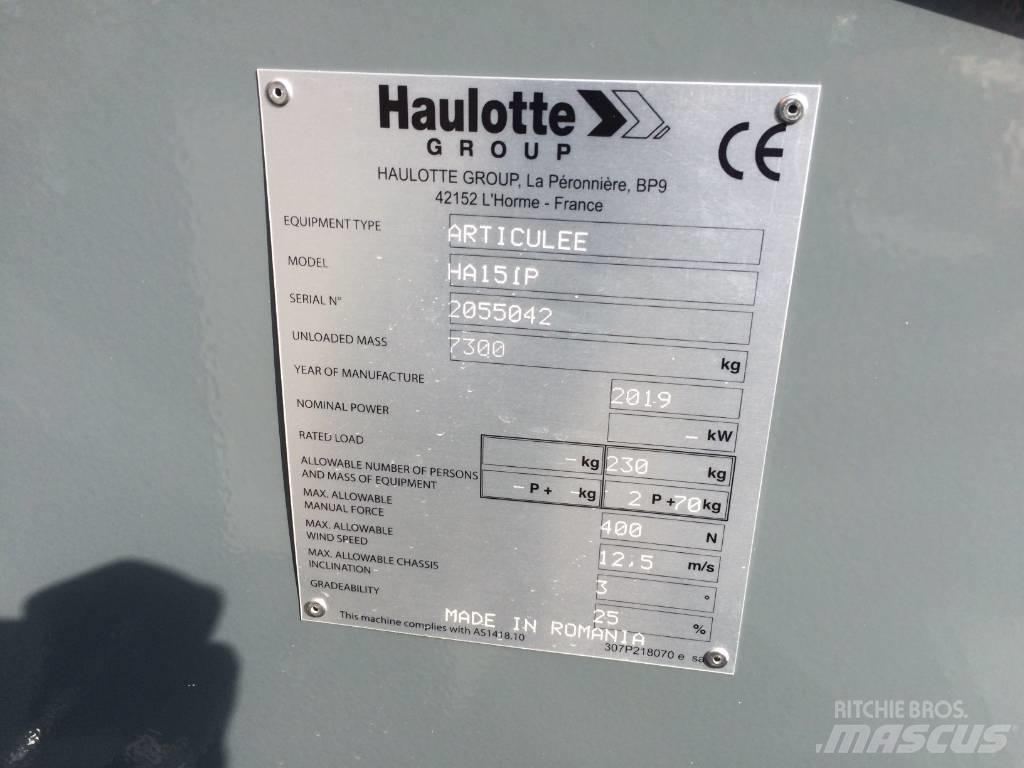 Haulotte HA 15 IP Съчленени стрелови подемници