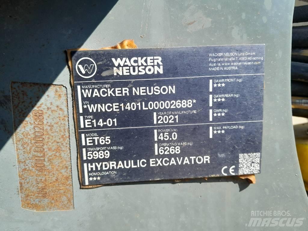 Wacker Neuson ET 65 Верижен екскаватор