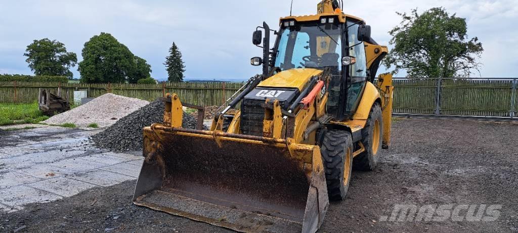 CAT 432 F Товарач със заден ексватор