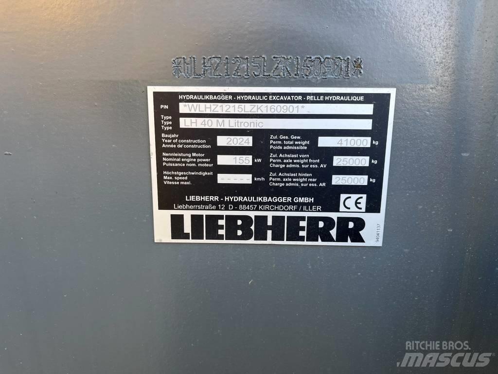 Liebherr LH 40 Оператори на отпадъци/индустрия
