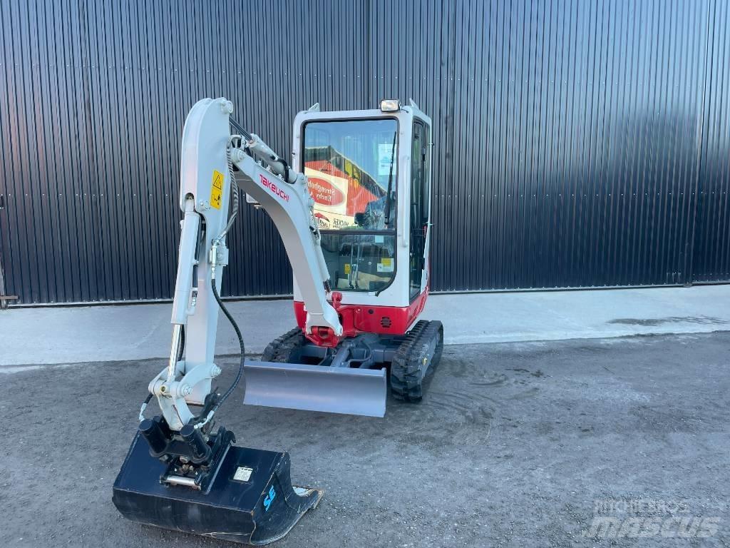 Takeuchi TB 216 Мини екскаватори < 7 т