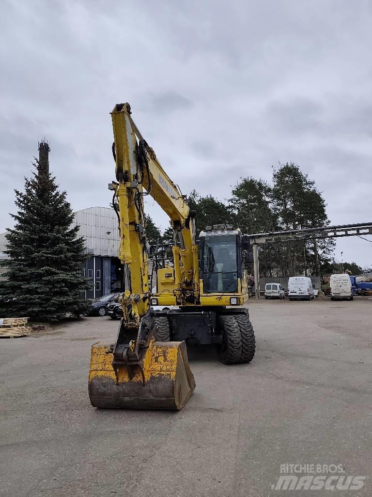 Komatsu PW 160-7E0 Колесни екскаватори