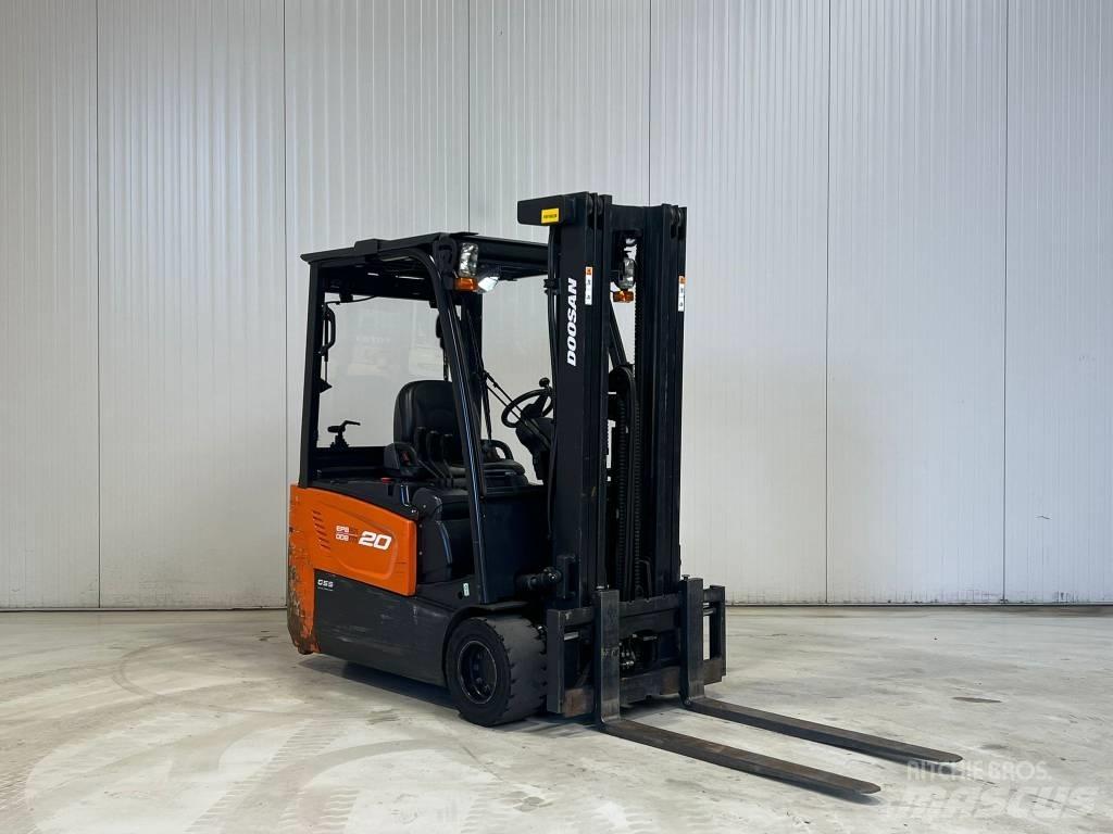 Doosan B20T-7 Електрически вилични кари-повдигачи