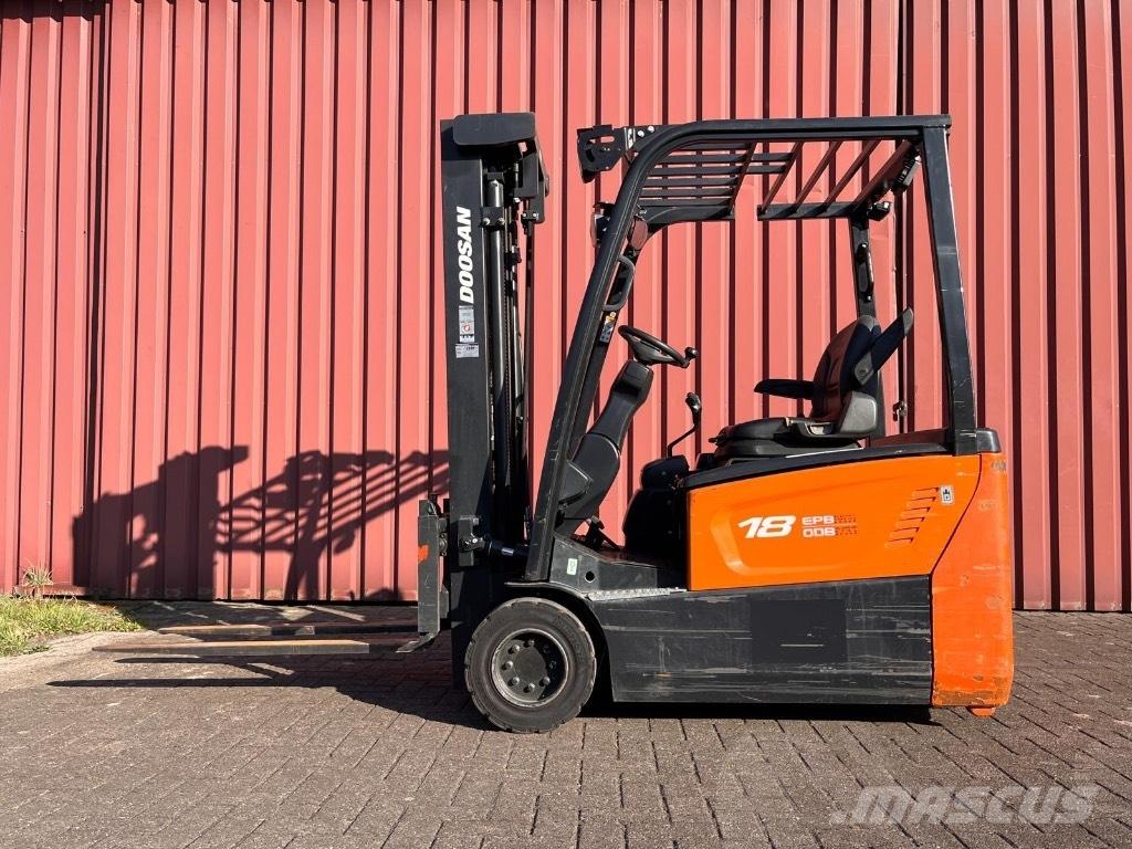 Doosan B 18 T-7 Електрически вилични кари-повдигачи